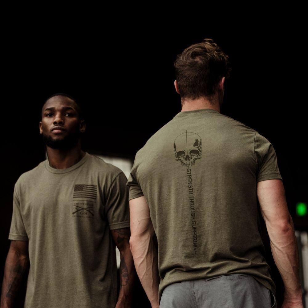 Strength Through Suffering T-Shirt - Military Green