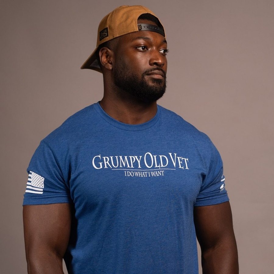 Grumpy Old Vet T-Shirt - Royal