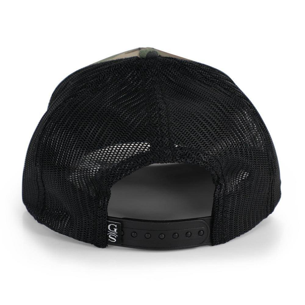Camo Leather Logo Hat