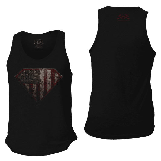 Men's Super Patriot 2.0 Tank - Black