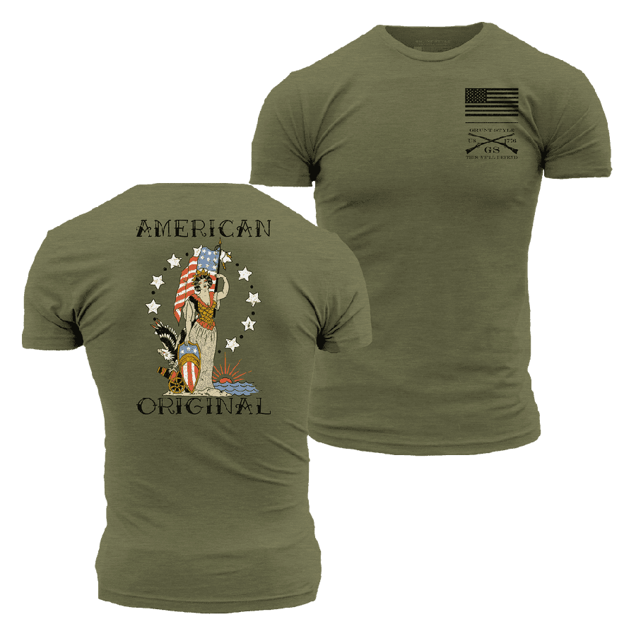 American Original T-Shirt - Military Green