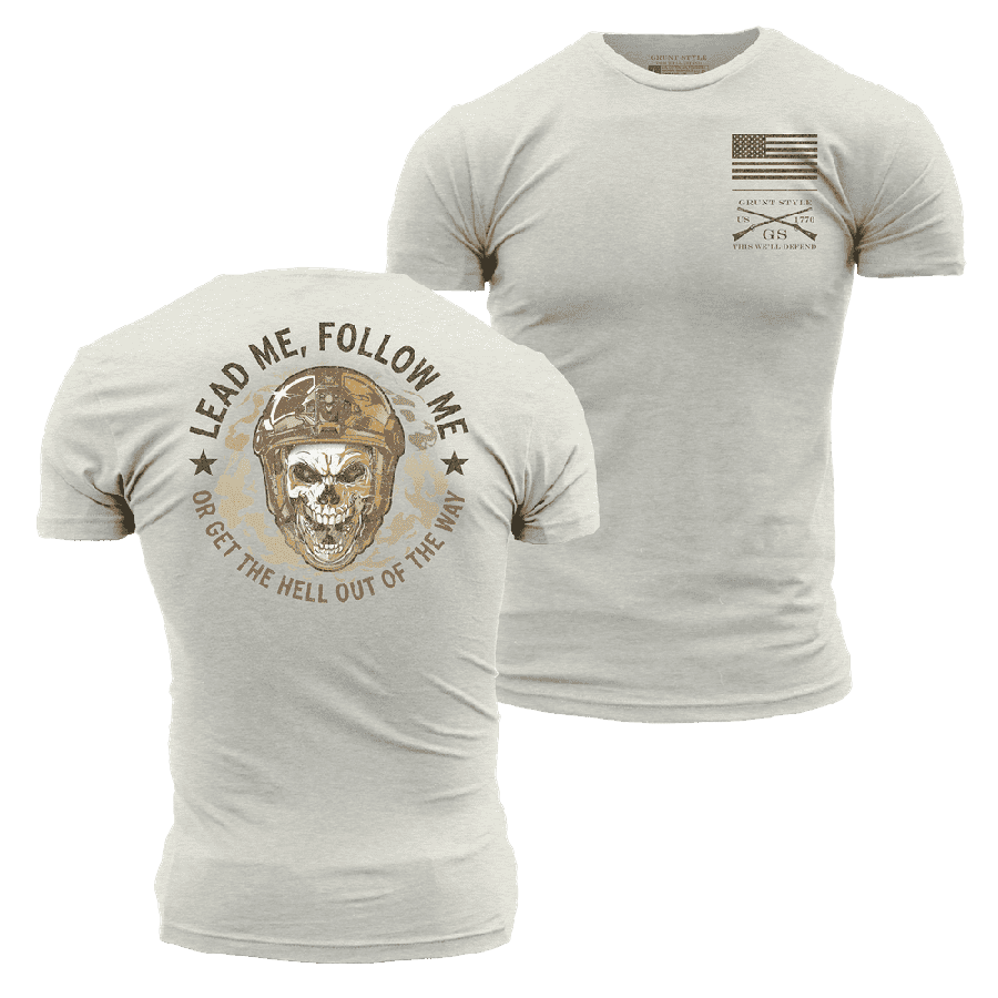 Lead Me, Follow Me T-Shirt - Sand