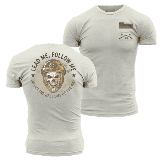 Lead Me, Follow Me T-Shirt - Sand