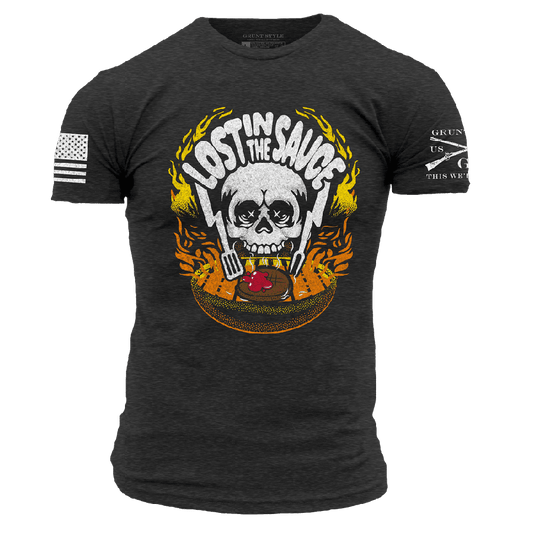 Lost In The Sauce T-Shirt - Charcoal