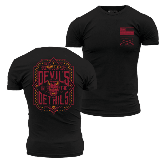 Devils In The Details T-Shirt - Black