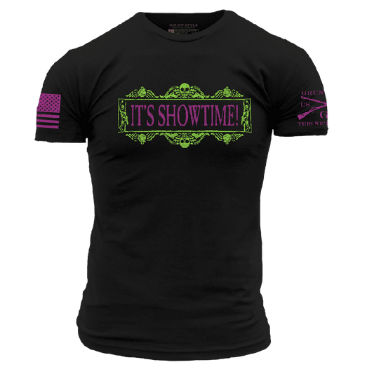 It's Showtime T-Shirt - Black