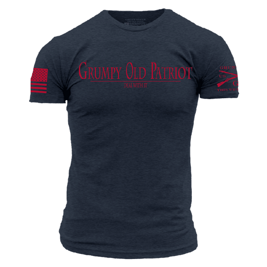 Grumpy Old Patriot T-Shirt - Midnight Navy