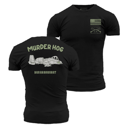 Murder Hog T-Shirt - Black