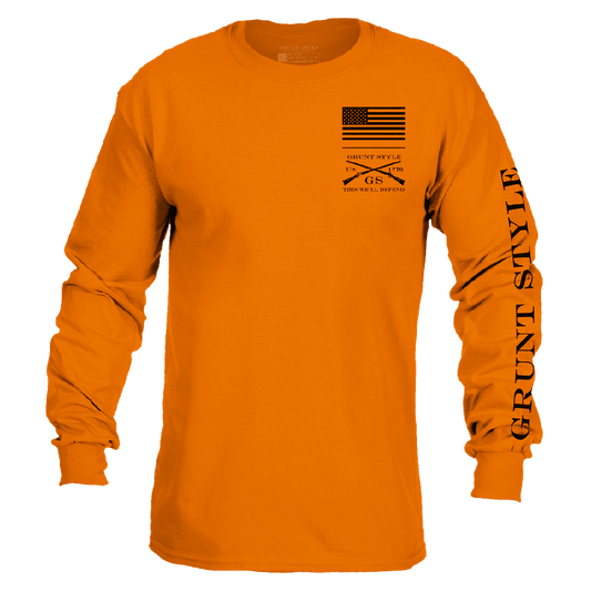 Base Long Sleeve - Safety Orange
