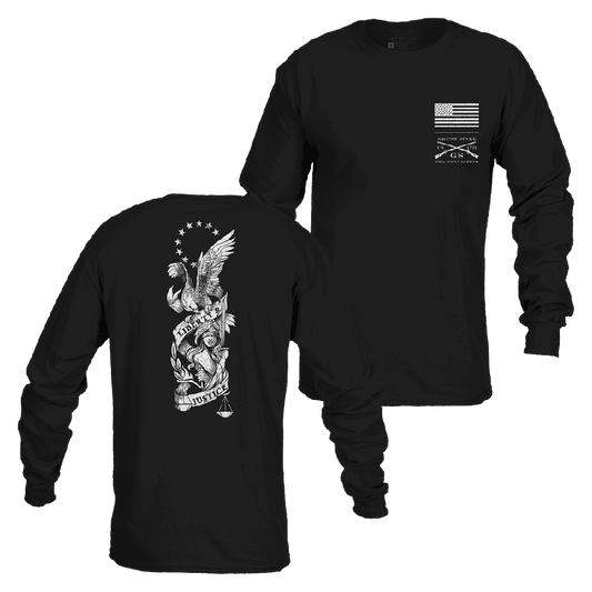 Liberty & Justice Long Sleeve - Black