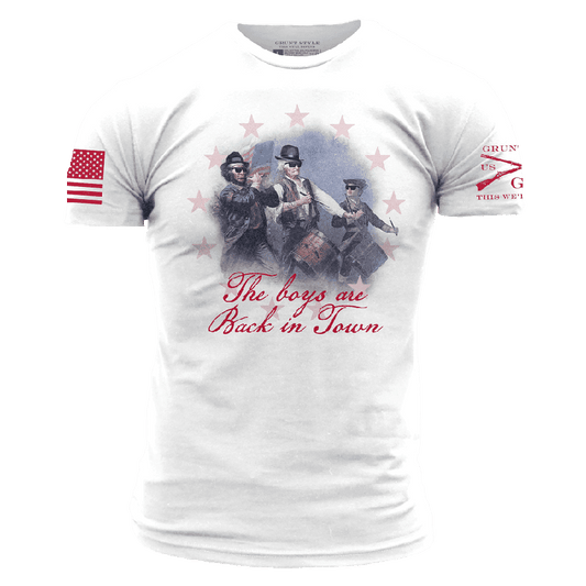 Boys Are Back T-Shirt - White
