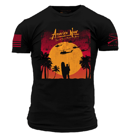 America Now T-Shirt - Black