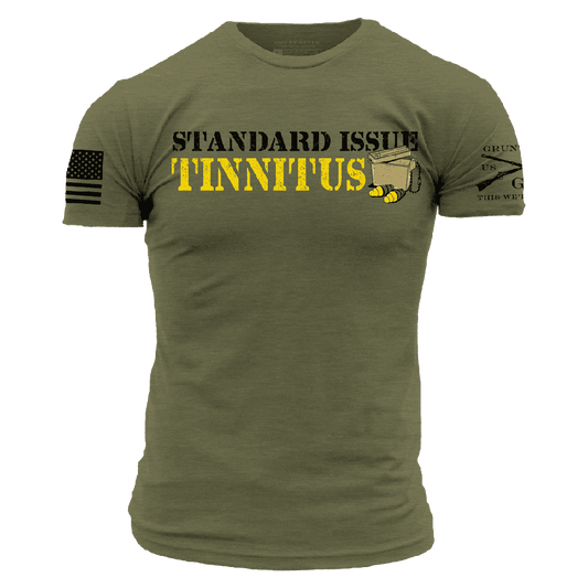 Tinnitus T-Shirt - Military Green