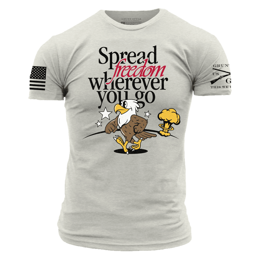 Spreading Freedom T-Shirt - Sand