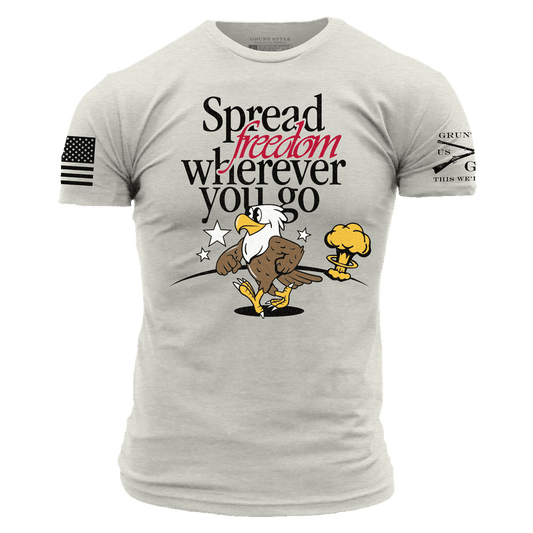 Spreading Freedom T-Shirt - Sand