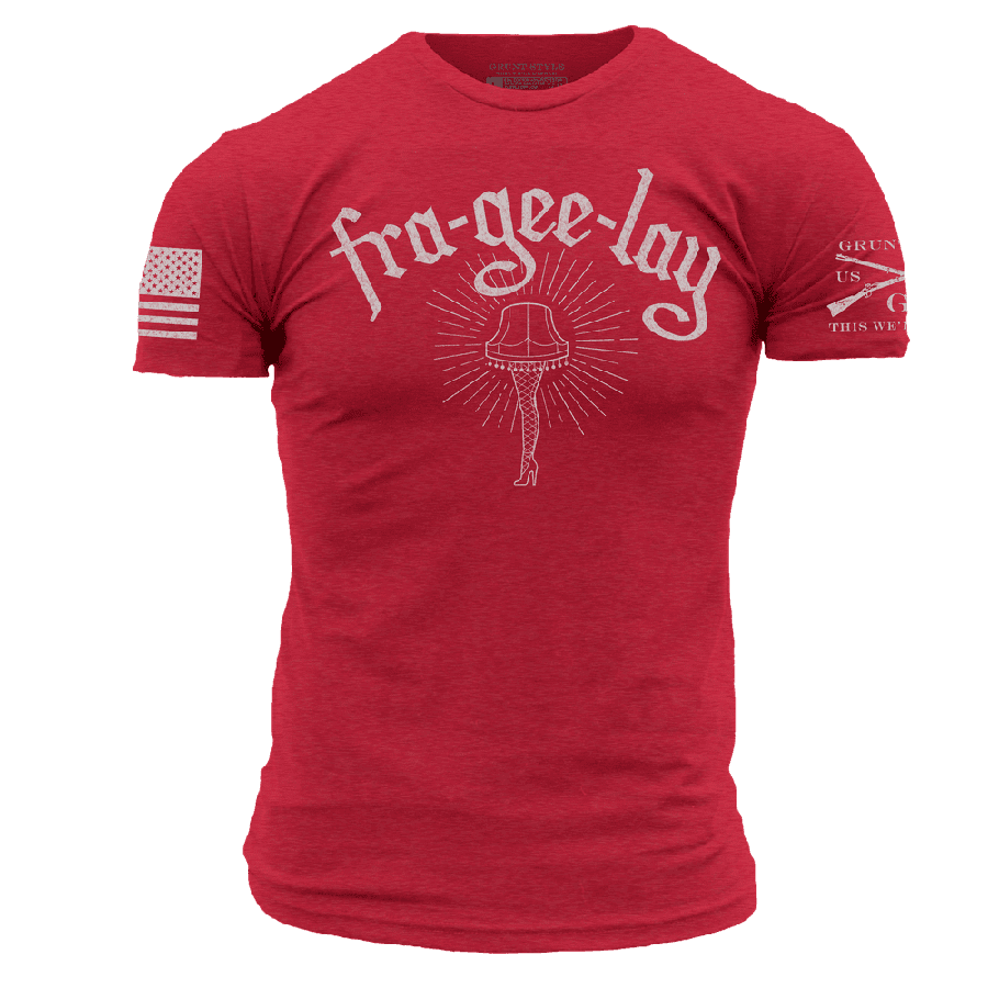 Fra-gee-lay T-Shirt - Red