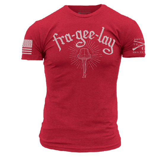 Fra-gee-lay T-Shirt - Red