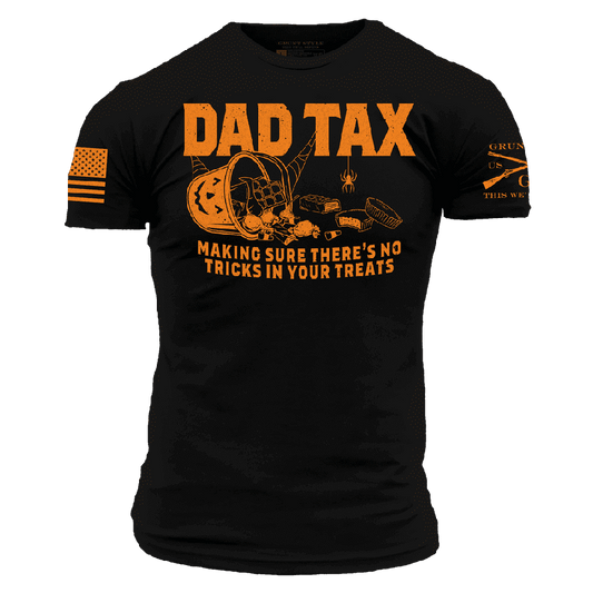 Dad Tax Halloween T-Shirt - Black