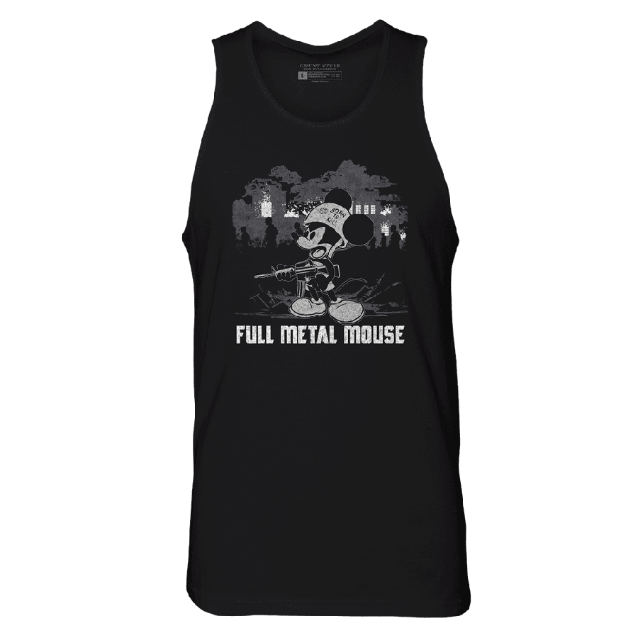 Full Metal Mouse Tank - Black