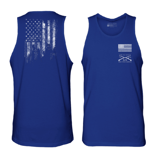 1776 Flag Tank - Royal