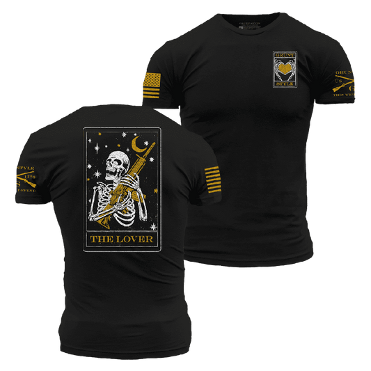 Lover Tarot T-Shirt - Black