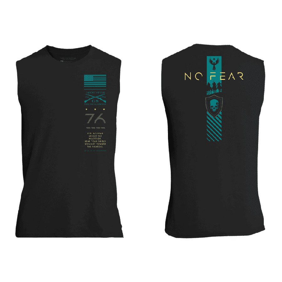 No Fear Muscle Tank - Black