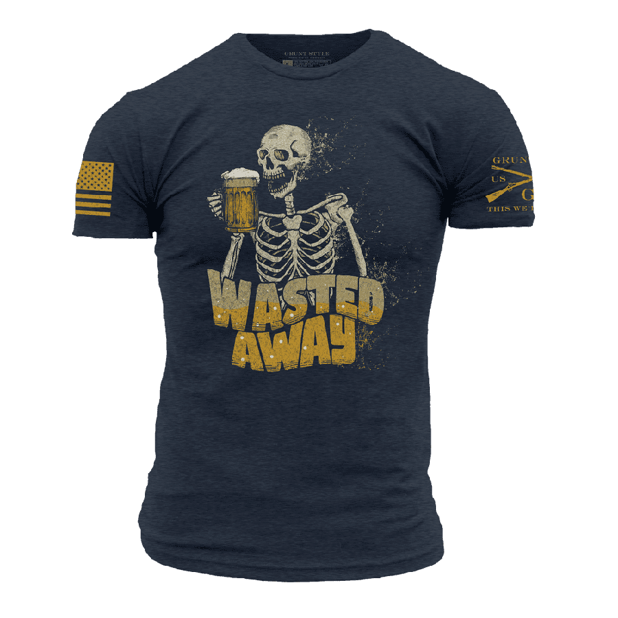 Wasted Away T-Shirt - Midnight Navy