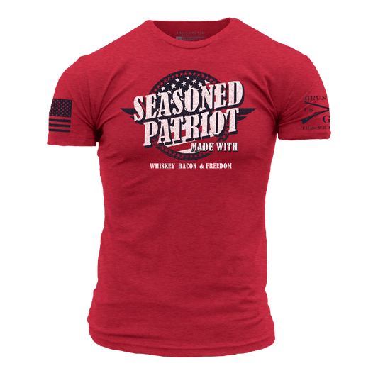Seasoned Patriot T-Shirt - Red