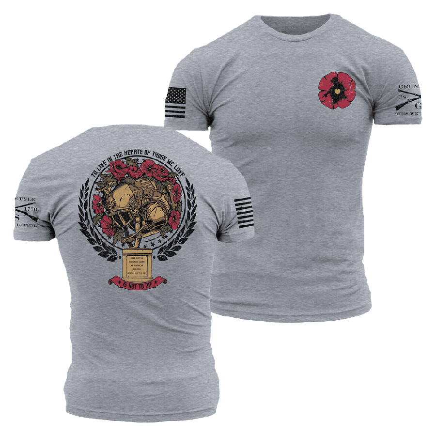 Those We Love T-Shirt - Dark Heather Gray