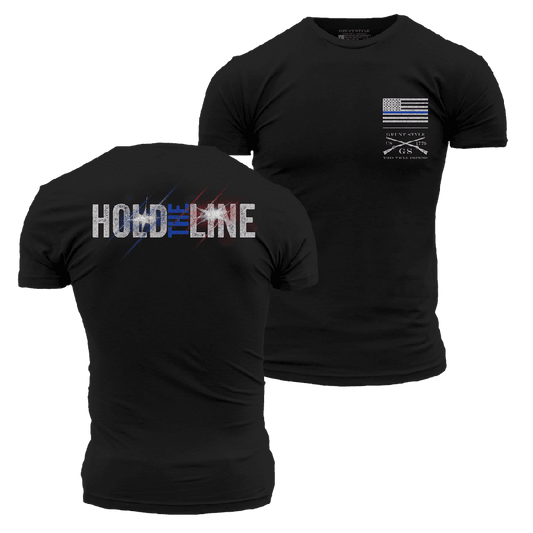 Hold The Line 2.0 T-Shirt - Black