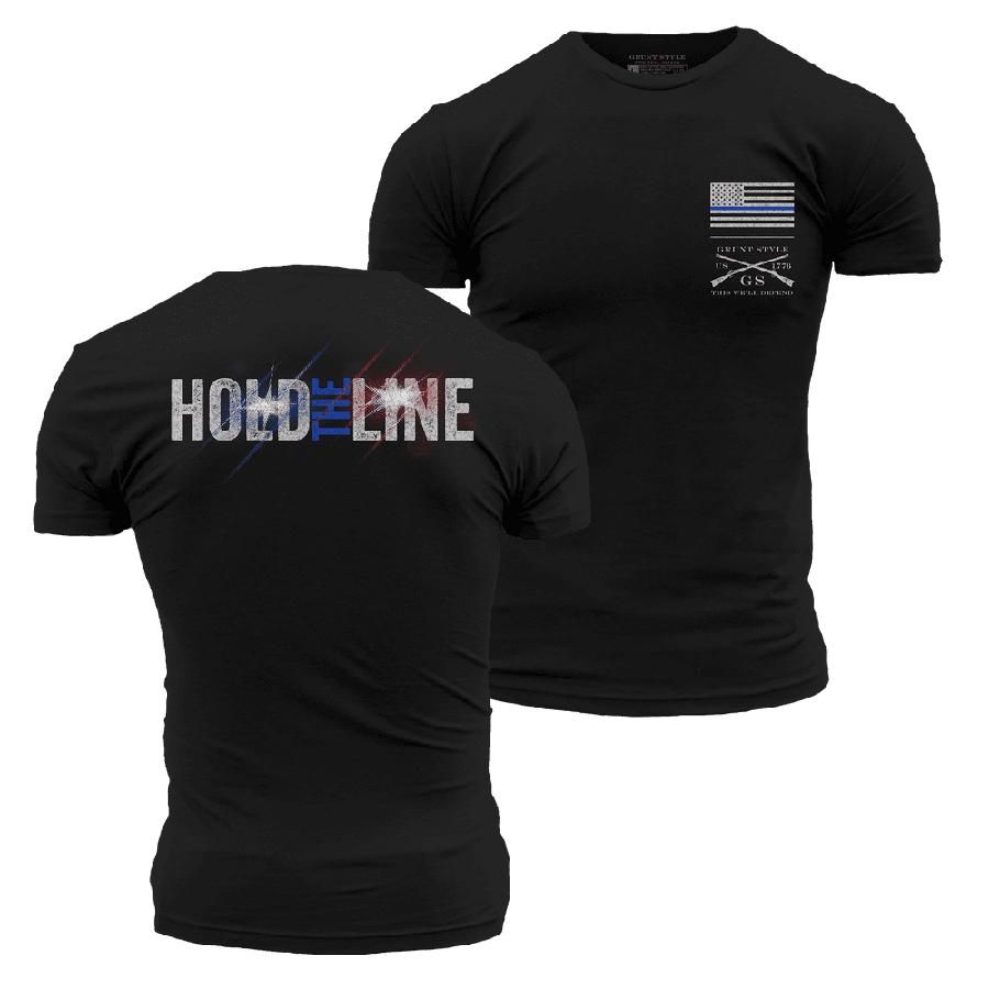Hold The Line 2.0 T-Shirt - Black