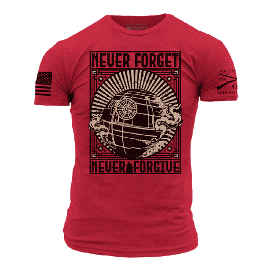 Never Forget Never Forgive T-Shirt - Red