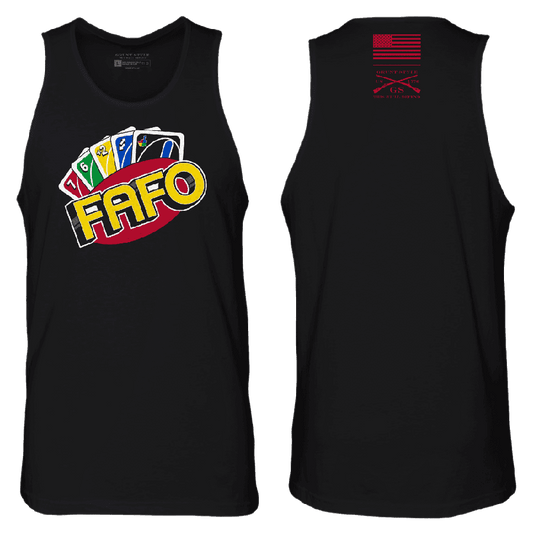 FAFO Wild Card Tank - Black