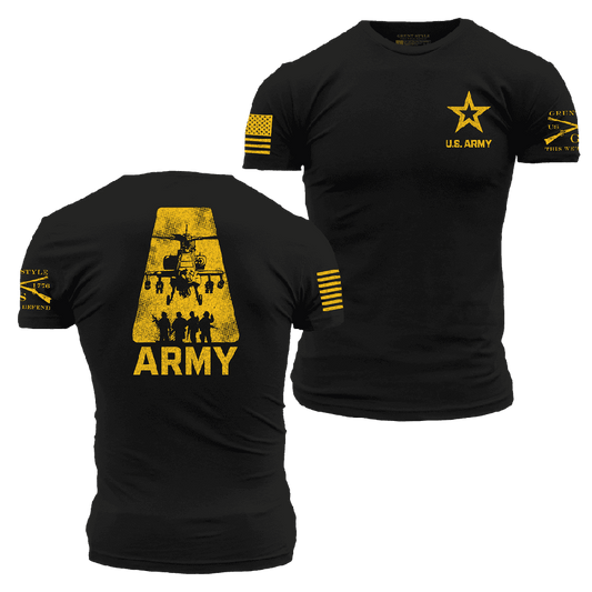 Army A-Team T-Shirt - Black
