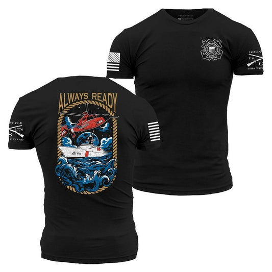 USCG - Always Ready T-Shirt - Black