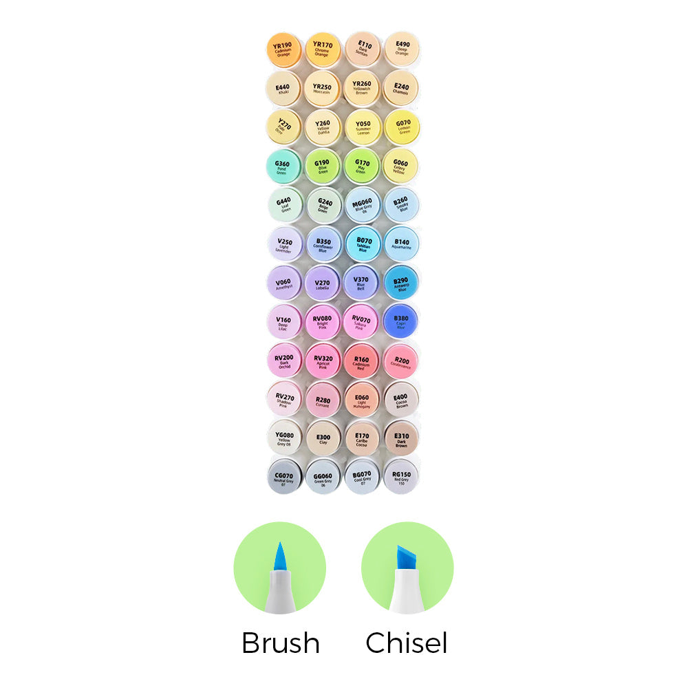 Ohuhu Honolulu Brush Markers - Small Set