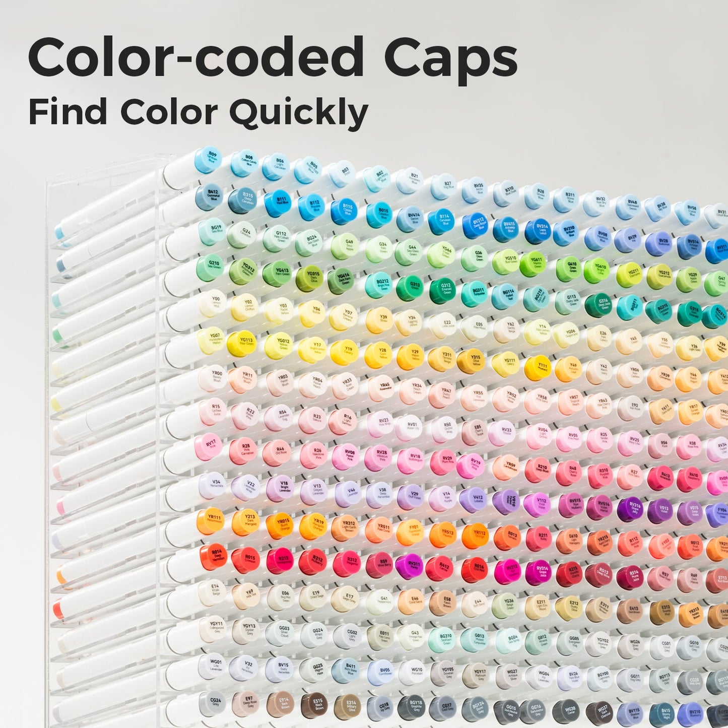 Ohuhu Honolulu 72 Colors Dual Tips Alcohol Art Markers