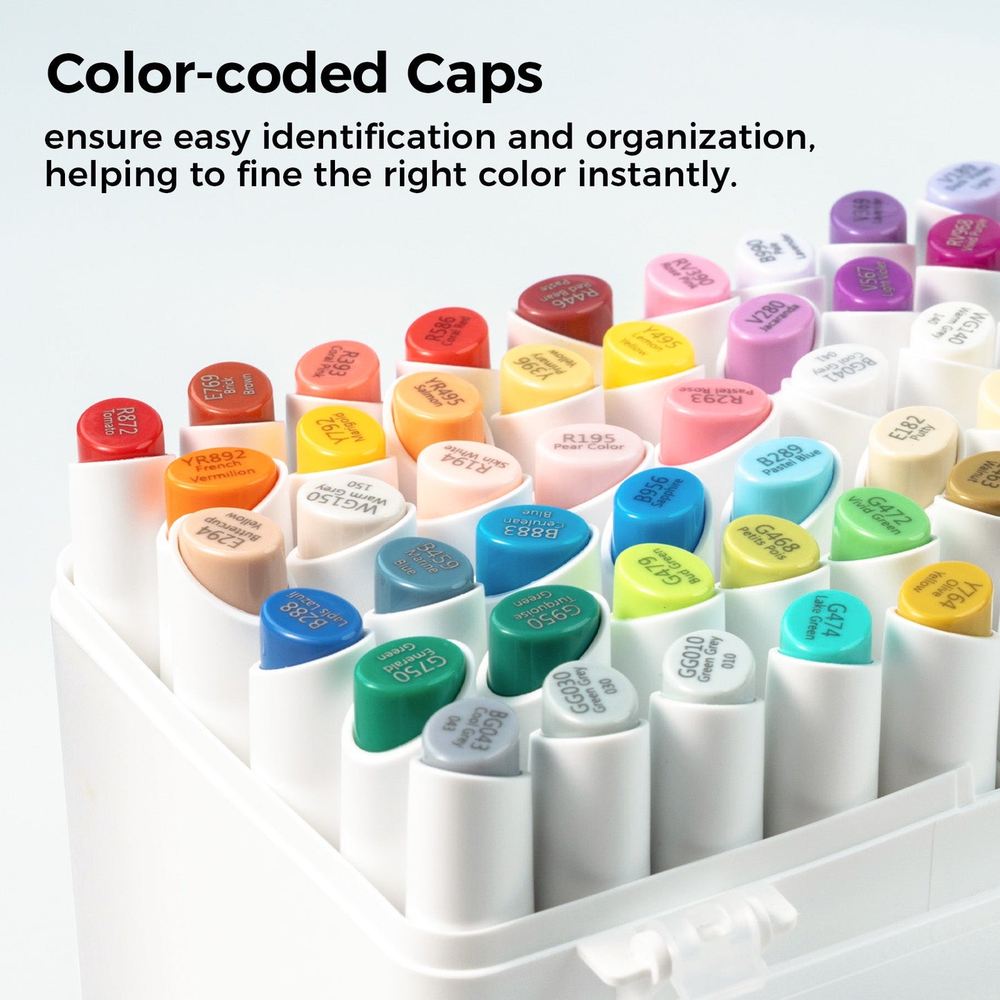 Ohuhu Kaala Dual Tips Alcohol Art Markers- 60 Colors Illustrations