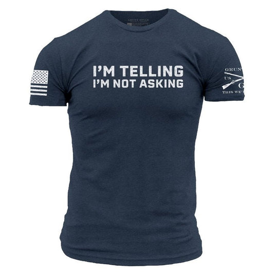 I'm Not Asking T-Shirt - Midnight Navy