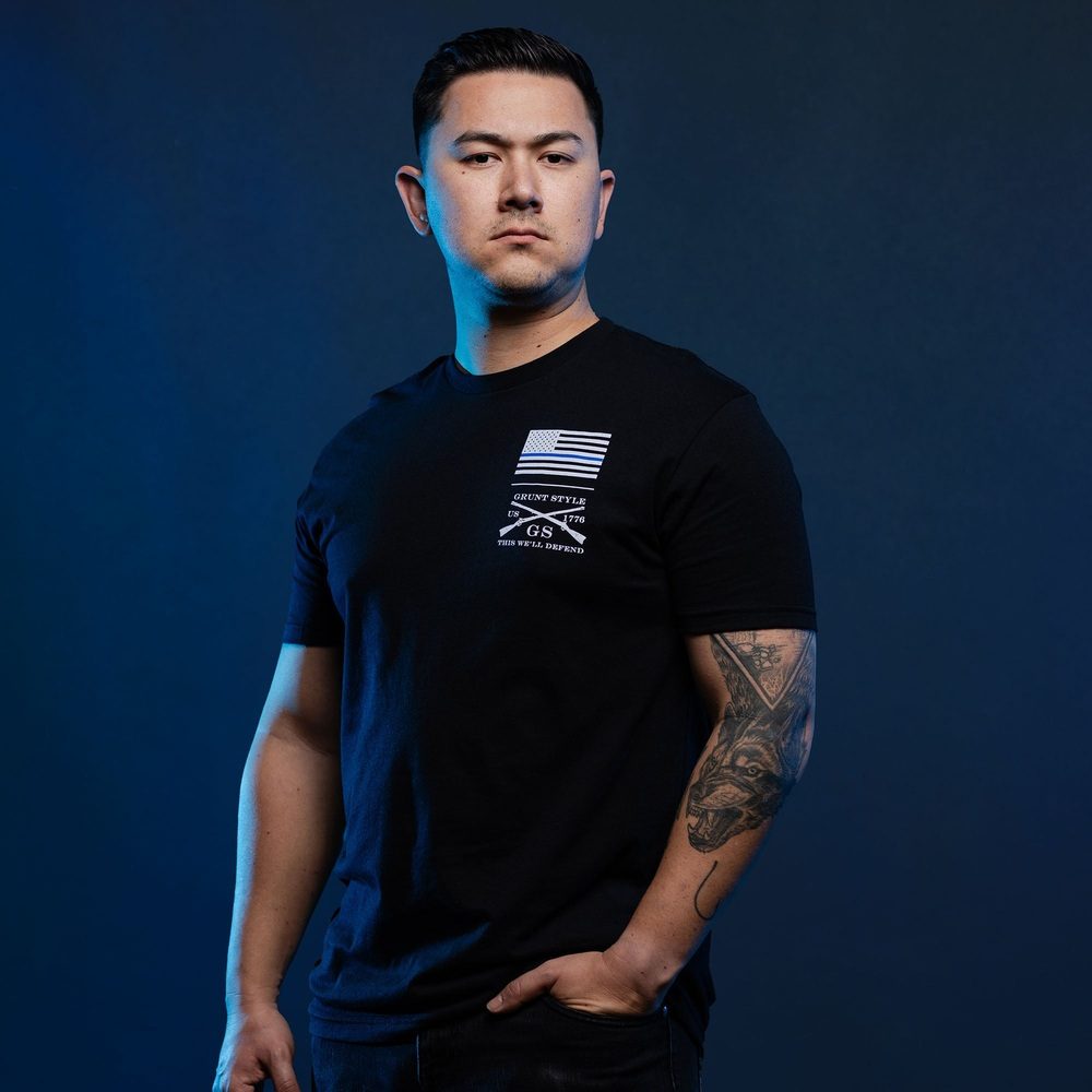 Hold The Line 2.0 T-Shirt - Black