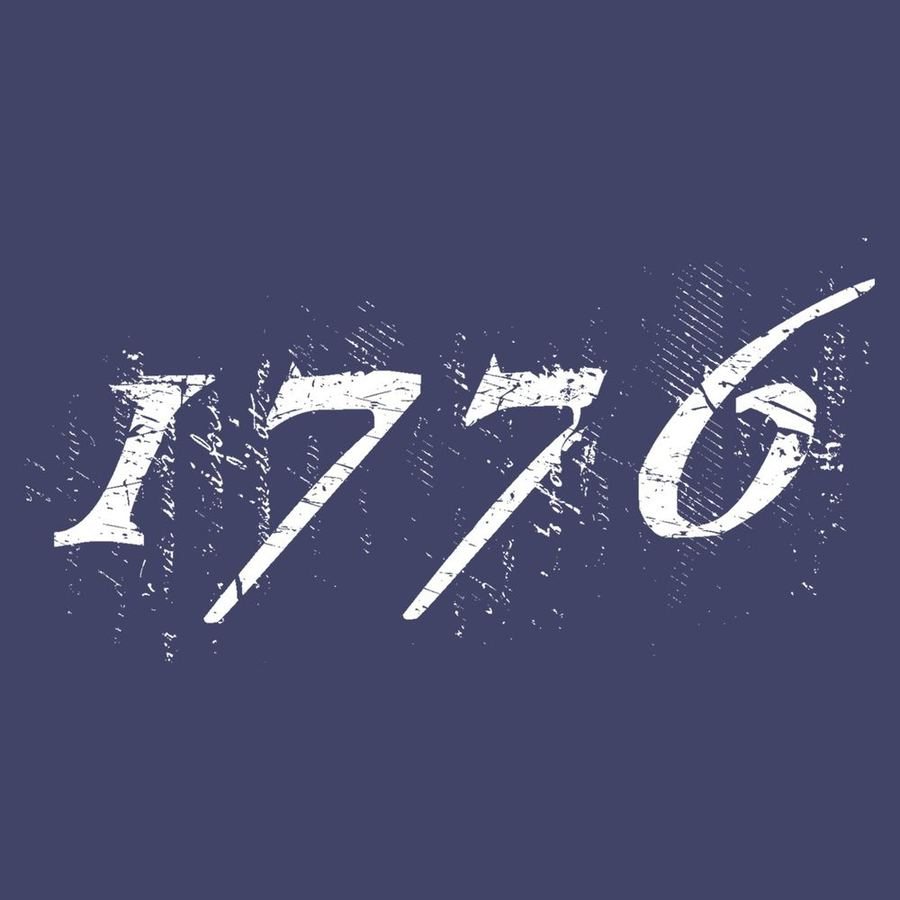 1776 Flag T-Shirt - Future Dusk