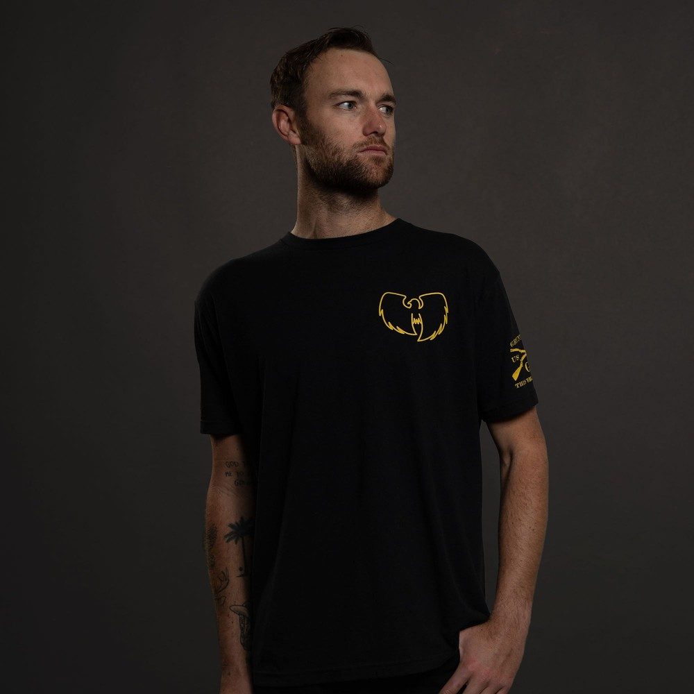 Cream T-Shirt - Black
